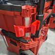 Milwaukee-M12-and-M18-Packout-battery-Mount-3d-print2.jpg Milwaukee Packout M18 and M12 Dual arm battery mounts