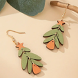 1.png Layered Christmas Tree (Earrings)