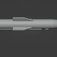 Side.jpg Vympel R-37M Hypersonic Missile (AA-13 Arrow) - 3D Print Model