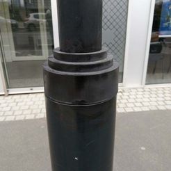 IMG_20190301_115755.jpg Free STL file Geocache around a post・3D printable design to download