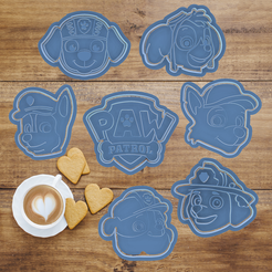 image17.png Fichier STL Découpeurs de biscuits Paw Patrol 7 pcs.・Objet imprimable en 3D à télécharger