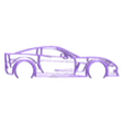 z06 2006.stl Wall Silhouette: Chevrolet Set