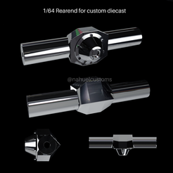 Nuevo-proyecto-2021-12-14T191039.485.png Fichier STL 1/64 Rearend pour le diecast personnalisé・Objet pour imprimante 3D à télécharger