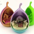 il_fullxfull.5944546699_ooc2.jpg Game Card Holder Pear Shaped Sofa by Cobotech, Game Card Organizer, Desk/Home Decor, Cool Gift
