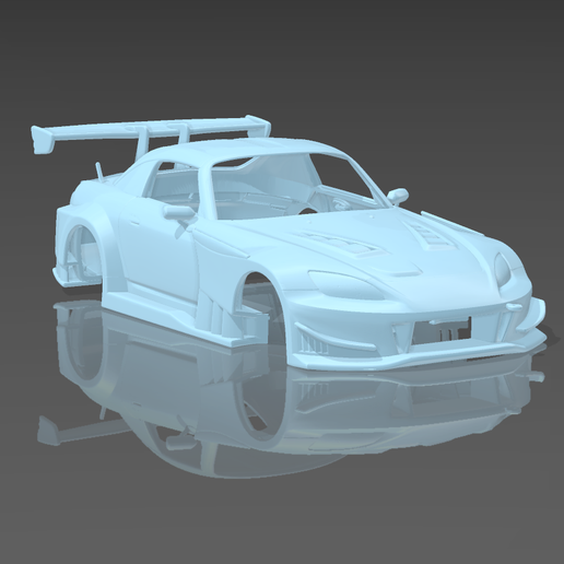 STL file J's Racing S2000 Fullbody 🐚 ・3D printable model to download・Cults