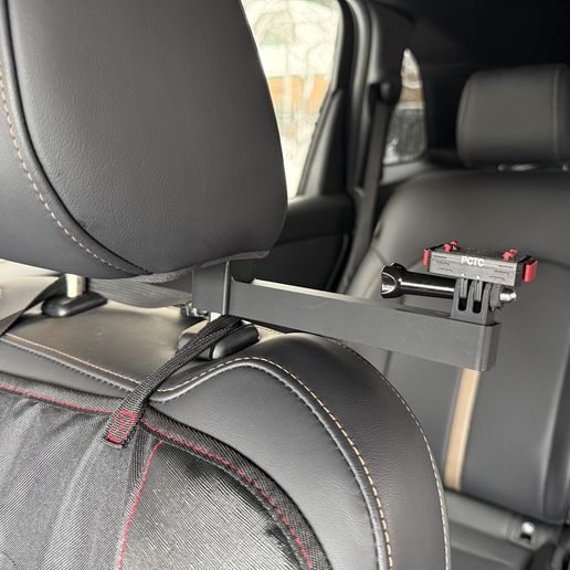 Action Camera Headrest Mount