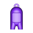 AmongUs - boneco.stl Mold - Among Us Keychain (Cast)