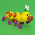 3fb5ed13afe8714a7e5d13ee506003dd_preview_featured.jpg Free STL file Wiggler from Mario games - multi-color・3D printable model to download, bpitanga