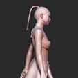 09.jpg Jennie Kim Portrait Sculpture 3D print model