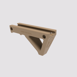 Oden_Tactical_Frontgrip_-_Tan_2023-Oct-02_10-45-45AM-000_CustomizedView4409341813.png Archivo STL Oden Tactical Frontgrip - Airsoft・Modelo de impresora 3D para descargar