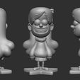 dedee.jpg Mabel from Gravity Falls 3d print model