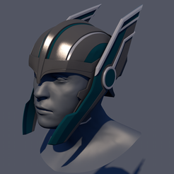 Thor Ragnarok Helmet 1.png Download file Thor Ragnarok Helmet • 3D printable template, BlackHawk