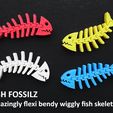 0cf0763475f24fb785b5bfb356d15e4a_display_large.jpg STL-Datei Fish Fossilz kostenlos・Objekt zum Herunterladen und Drucken in 3D