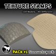 _Cover.jpg Texture Stamp Pack 1 : Stonework & Ground Surfaces (10 modèles différents)