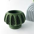 misprint-8014.jpg The Mirex Planter Pot with Drainage | Tray & Stand Included | Modern and Unique Home Decor for Plants and Succulents  | STL File
