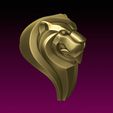 8.jpg Lion Head stylized