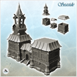1-PREM.png Medieval public building with tower and access staircase (18) - Pirate Jungle Island Beach Piracy Caribbean Medieval Skull Renaissance