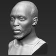3.jpg Omar Little from The Wire bust 3D printing ready stl obj formats