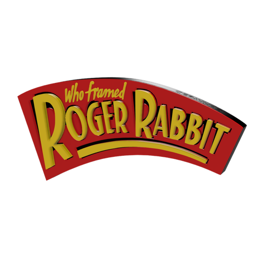 🐇 3D MULTICOLOR LOGO/SIGN - Who Framed Roger Rabbit?・ STL File for 3D ...