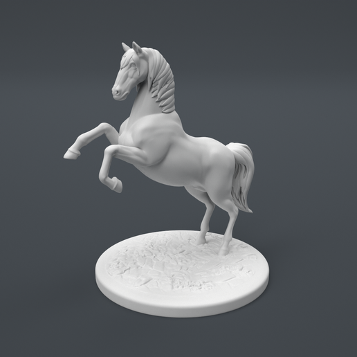 Horse Standing Pose 3D model