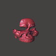 Captura6.png Skull Glasses Stand Holder Robust