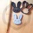 CC_cookie113.jpg Cookie cutter Bunny face cutter+stamp