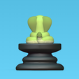 Cod218-Little-Prince-Chess-Snake-4.png Little Prince Chess - Pawn - Snake
