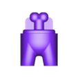 BASIC-BODY.stl AMONG US - LEAVES (HALF BODY NEW GENERATION)