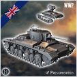 1-PREM.jpg British WW2 vehicles pack No. 1 (Valentines infantry tanks) - UK United WW2 Kingdom British England Army Western Front Normandy Africa Bulge WWII D-Day