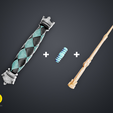 HP_hogwarts_legacy_wand_3Dprint_0222.png Hogwarts Erbe Zauberstab Stiel