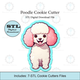 Etsy-Listing-Template-STL.png Poodle Dog Cookie Cutter | STL File