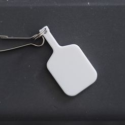 20230226_143219.jpg Pickleball Paddle (Standard Shape) Keychain