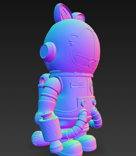 🛰 MEGA SPACE MOLLY 400% Garfield Figure・ STL File for 3D