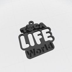 TocaWorld_v4.jpg Toca Life World keychain
