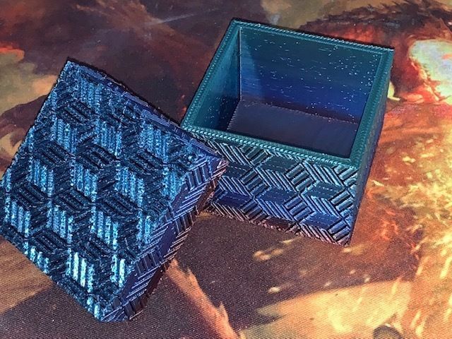 Square textured box, christianwilson