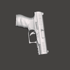 ppq1.png Walther PPQ M2 Real Size 3d Gun Mold