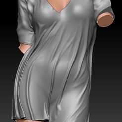 wet-shirt.jpg OBJ file WET CLOTH TORSO・3D printing idea to download, LeTranh