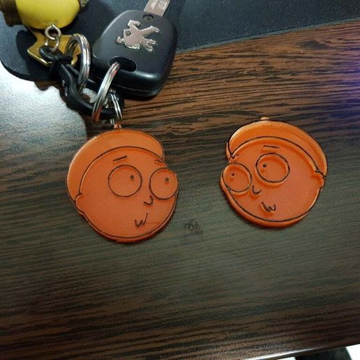 Morty Keychain