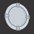 3.3.jpg 99 polyurethane Round Gable Vents 3D model