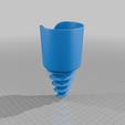 Cupholdersea.png Screw‑in Beach Holder for 33cl Cans