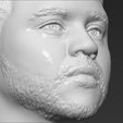 21.jpg The Weeknd bust 3D printing ready stl obj formats