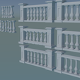 balustrade-2.png 3D бетонная балюстрада