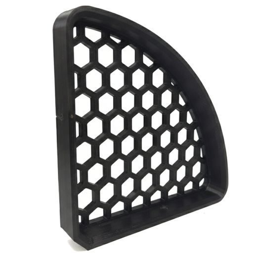 4.jpg Honeycomb Corner Shelf – Universal Drainage Mount for Bathroom & Laundry