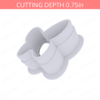 Butterfly~1.5in-cookiecutter-only2.png Butterfly Cookie Cutter 1.5in / 3.8cm