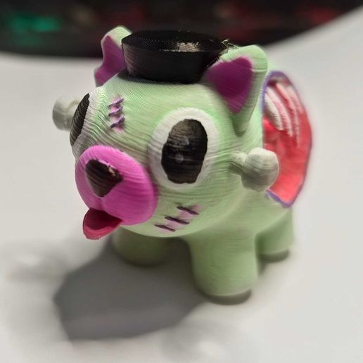 Porkystein Cerdito Frankenstein de Halloween