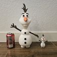 100-and-300.jpg Snowman for Christmas - Inspired by Olaf from Frozen - ARTICULATED