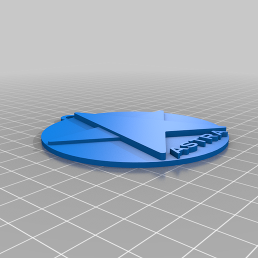 Astra Logo Things 3D model