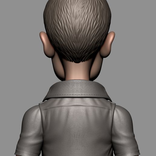 06.jpg Merle - The Walking Dead | Stylized Cartoon 3D Print Model