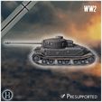 2.jpg Pz.Bef.Wg.VI P（VK 45.01 上装甲）重型坦克 - 德国 西部东线 诺曼底 斯大林格勒 柏林突出部 二战