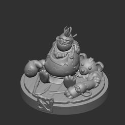 1.jpg Archivo STL Persona de Pudge・Modelo para descargar y imprimir en 3D